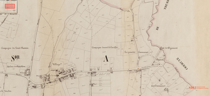 Village Communes et Grandes Communes - Plan Popp - 1842-1879