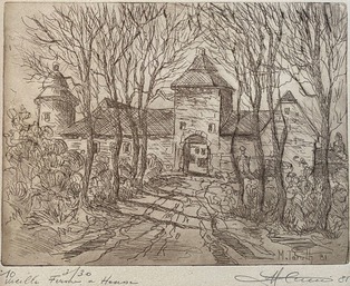 Dessin Marcel Leruth 1981