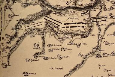 1746 - Armée de Charles de Lorraine au Bacsay etc