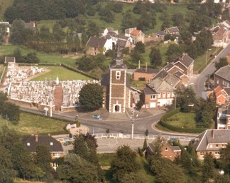 Église de Saive 1980 coll. Michel Ory saive.be