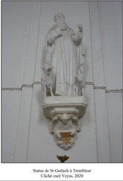 Saint Gerlache photo curé Veys